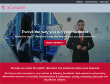 Tablet Screenshot of carouselindustries.com